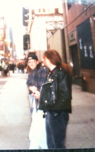 Erik and I, NYC, 1993