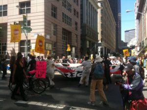 No Blood for Oil! No Blood for Oil! Oh, wait.