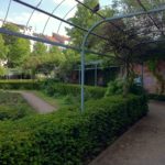 A garden walkway in Berlin.